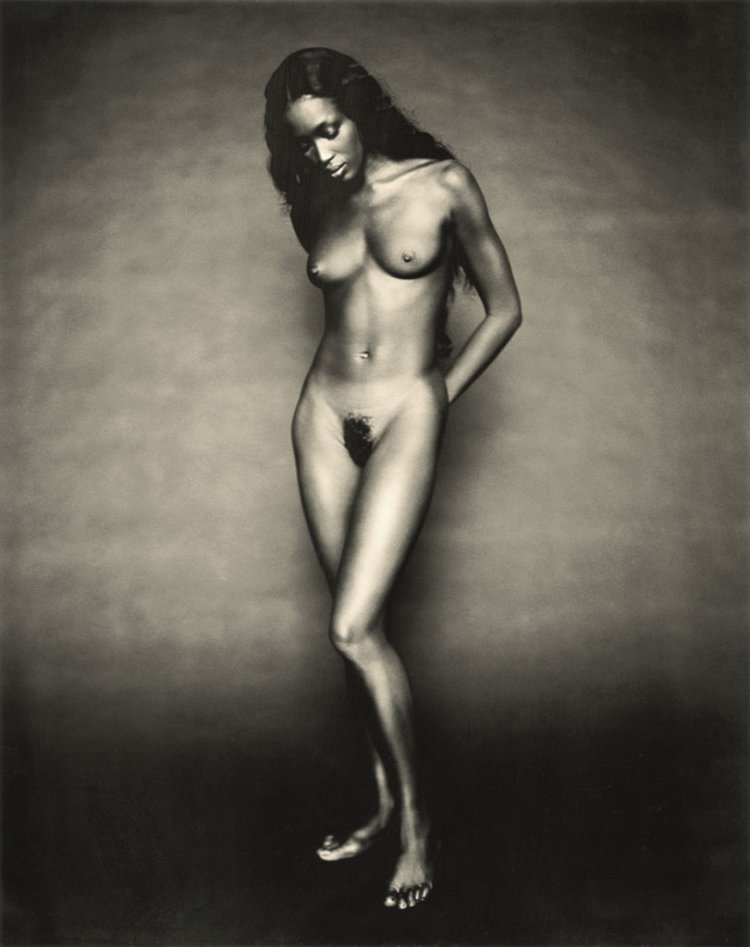 Naomi Campbell in the youth nude