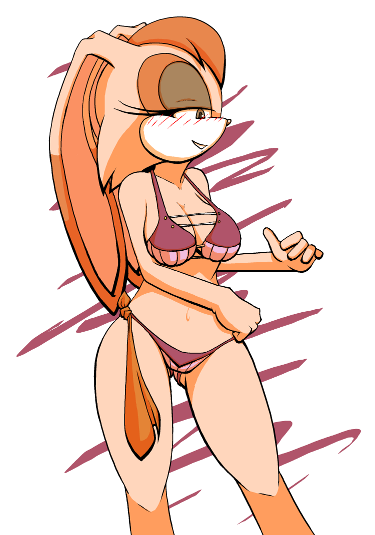 Cream The Rabbit Diaper