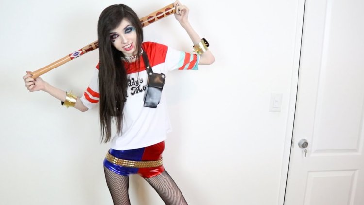 Eugenia Cooney in a swimsuit