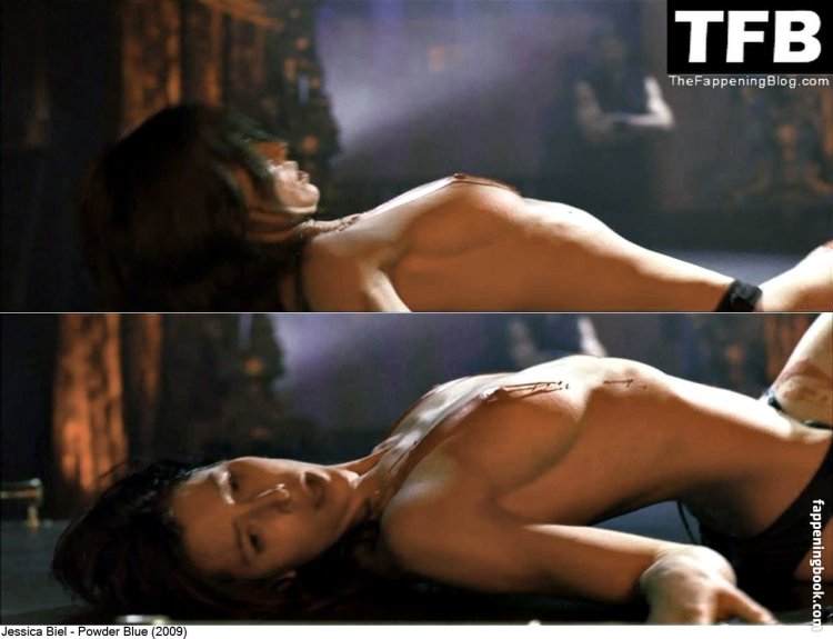 Jessica Biel in a swimsuit