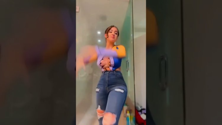 Katee Owen is dancing