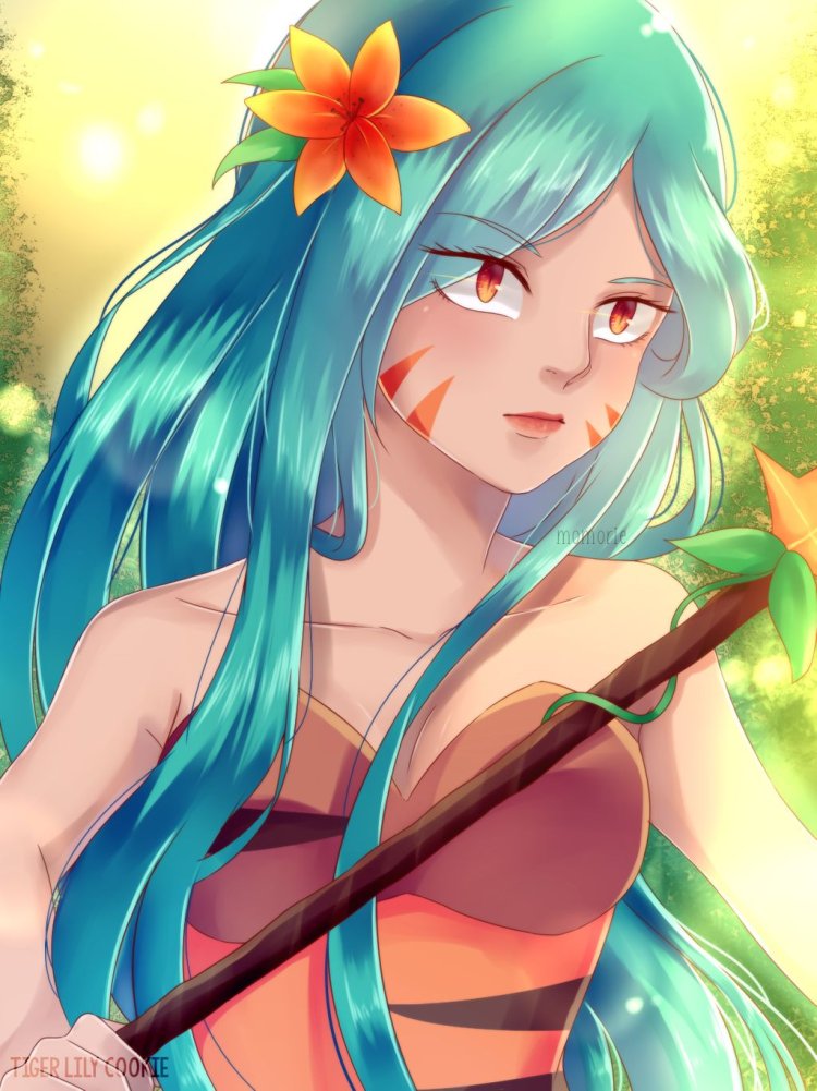 Cookie Run Kingdom White Lily Cookie