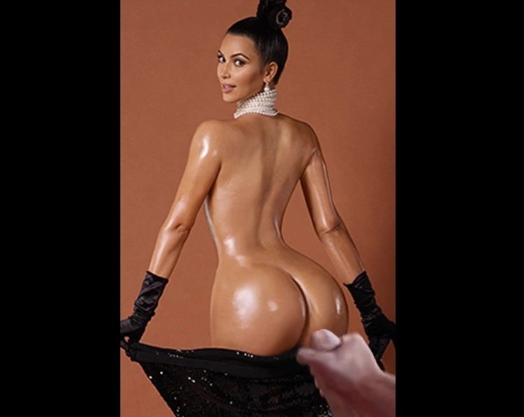 Pornstar Kim Kardashan