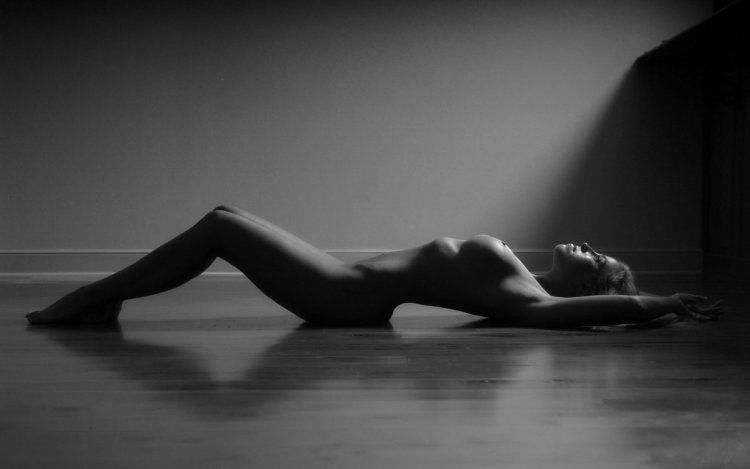 Beautiful bends of the female body