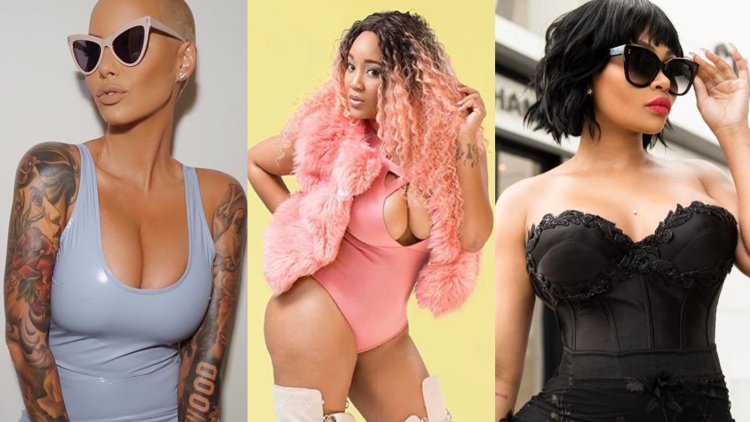 Amber Rose in underwear