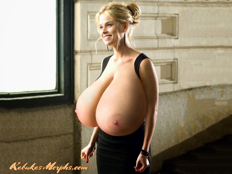 Huge boobs for morphin