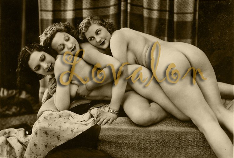 Retro naked women pornography