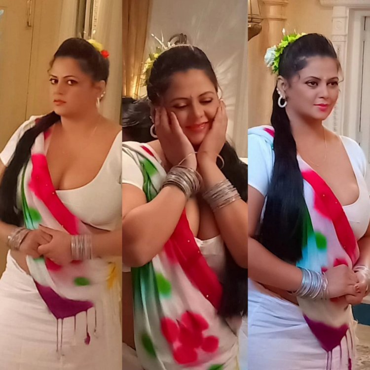 Sapna Sappu Yellow Lingerie Live