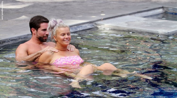 Kerry Cato in a bath