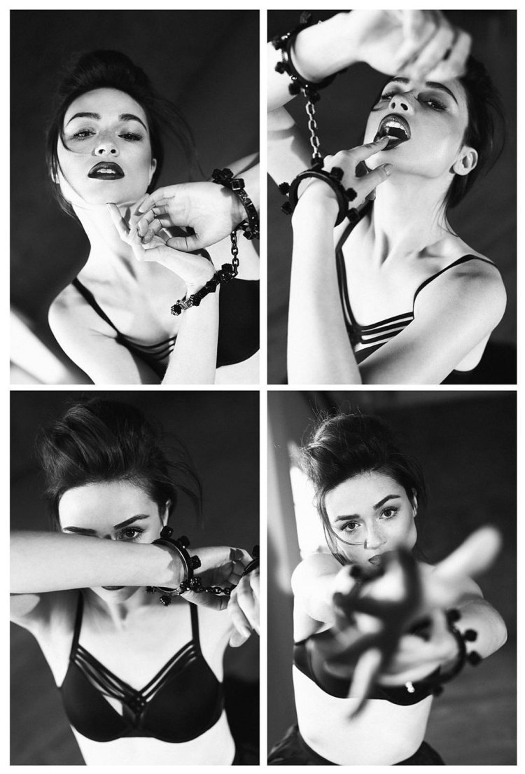 Crystal Reed with Jordan Parrish