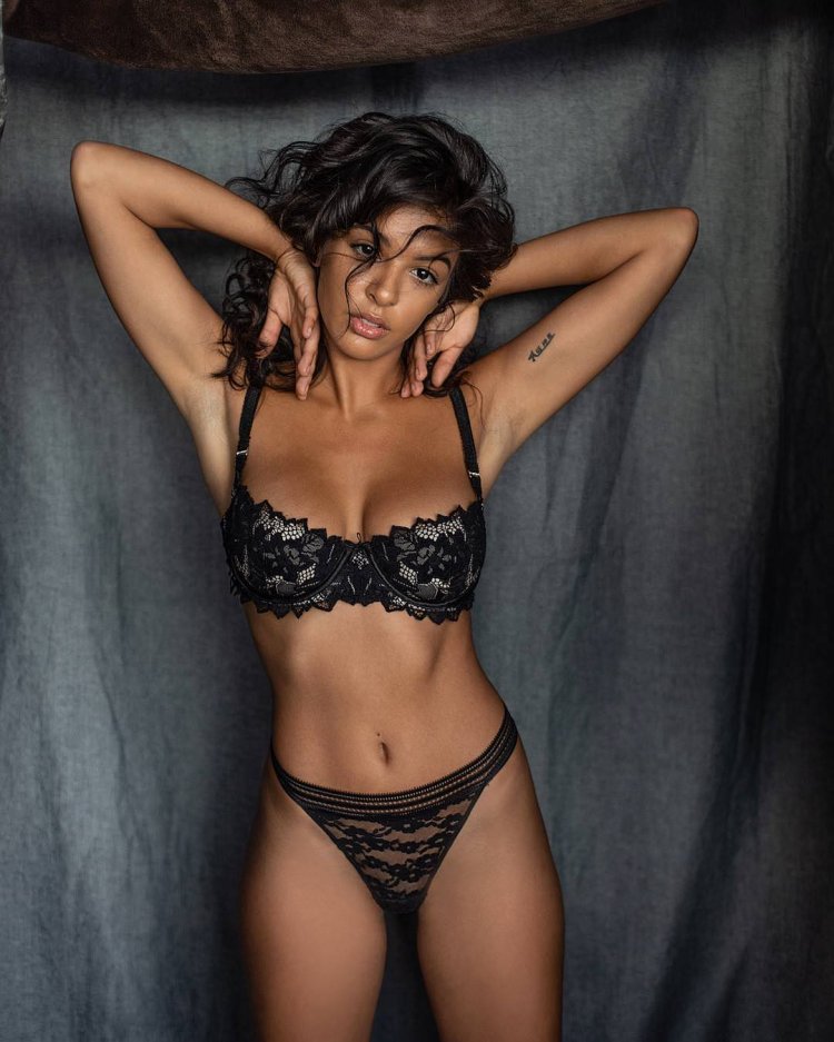 Alissa Sorto in a swimsuit