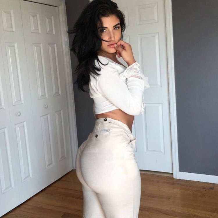 Alyssa Sorto in a dress