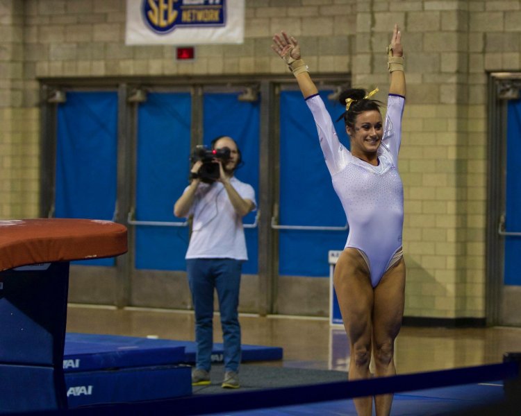 College Gymnasts Interesting Moments Video
