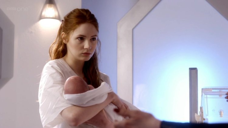 Amy Pond and Melody Pond
