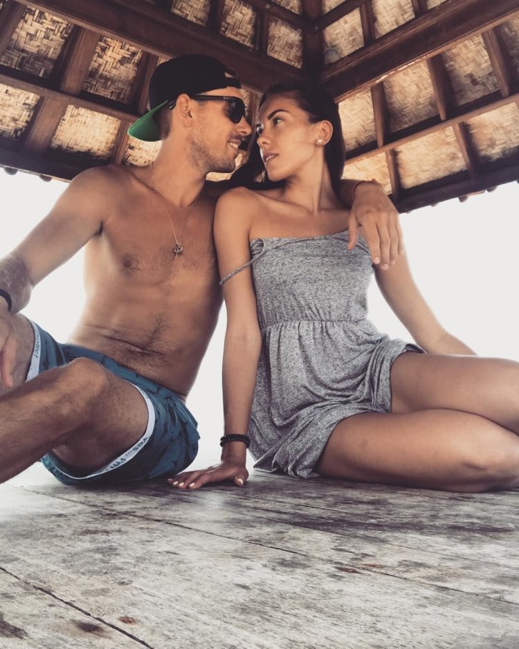 Julia Gerasimova in a swimsuit