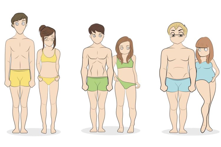 Ectomorph growing up