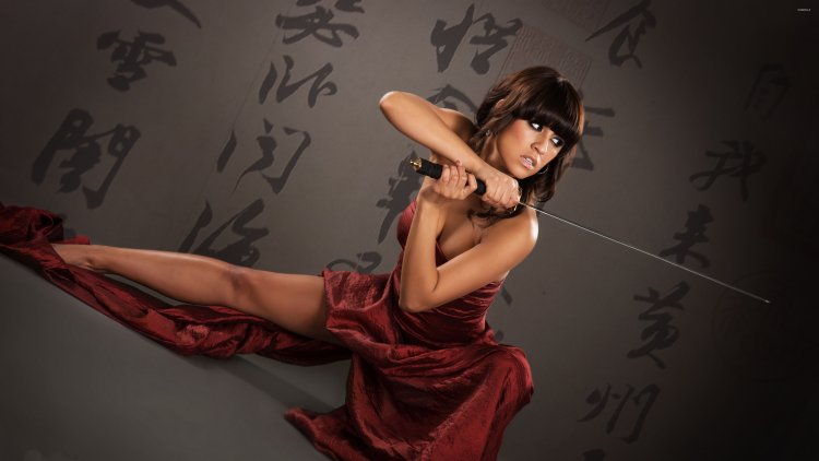 Girl with Katana