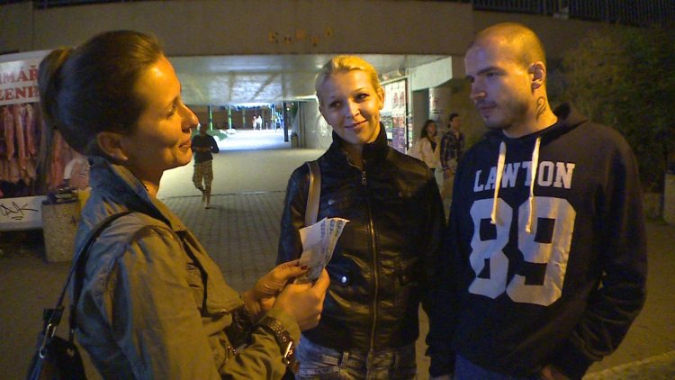 Blonde from CzechcouPles