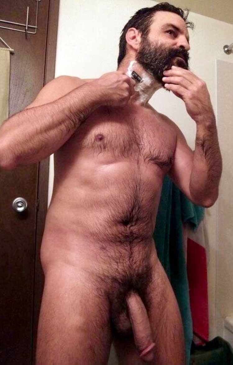 Hairy man with vagina