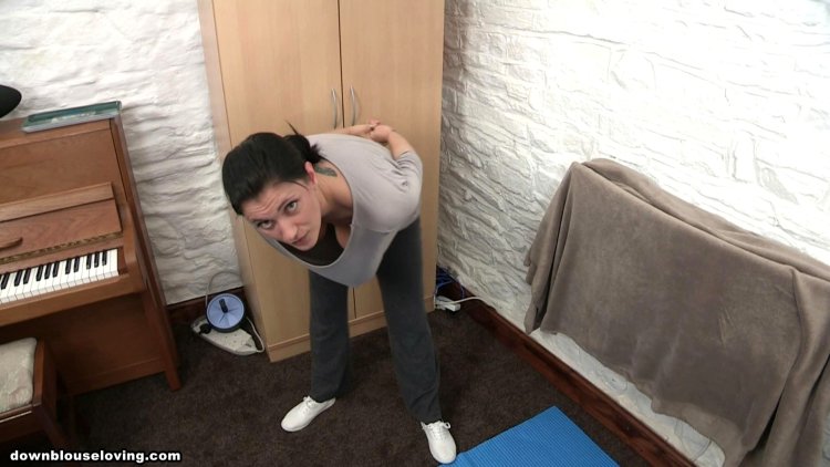 The girl accidentally exposed