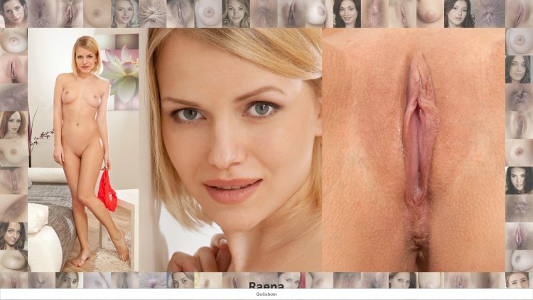 Face and vagina casting blonde