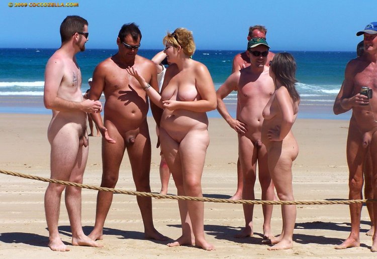 Naked nudist families