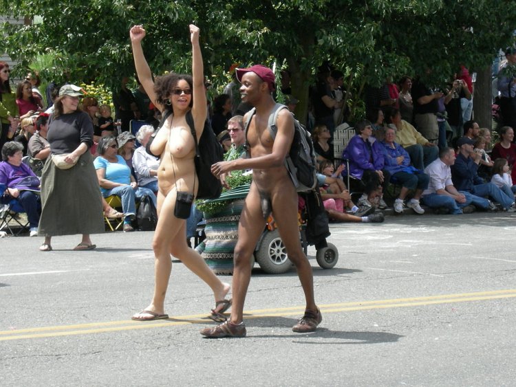 Nudist parade