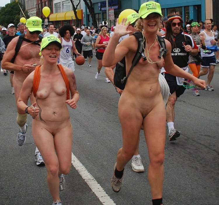 Festival Parade of Naked Women