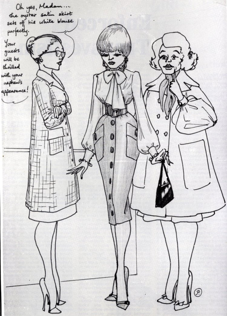 Feminization of men art