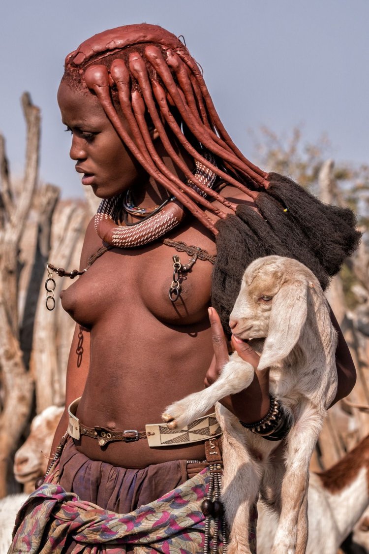 Nuba's tribe naked