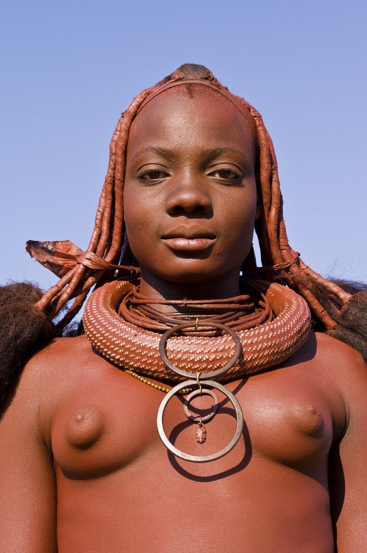 Nuba's tribe naked