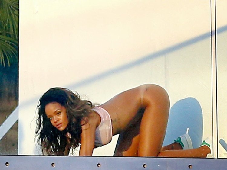 Rihanna photo shoot playboy