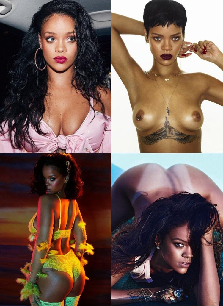 Naked Rihanna real photo