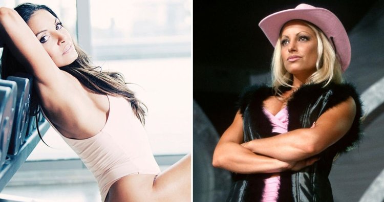 Trish Stratus hot 1990