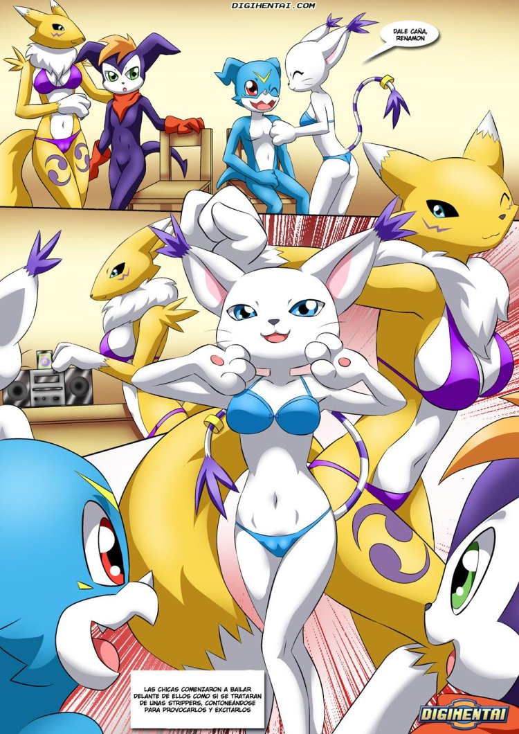 Digimon Gatomon Pisyun Naked