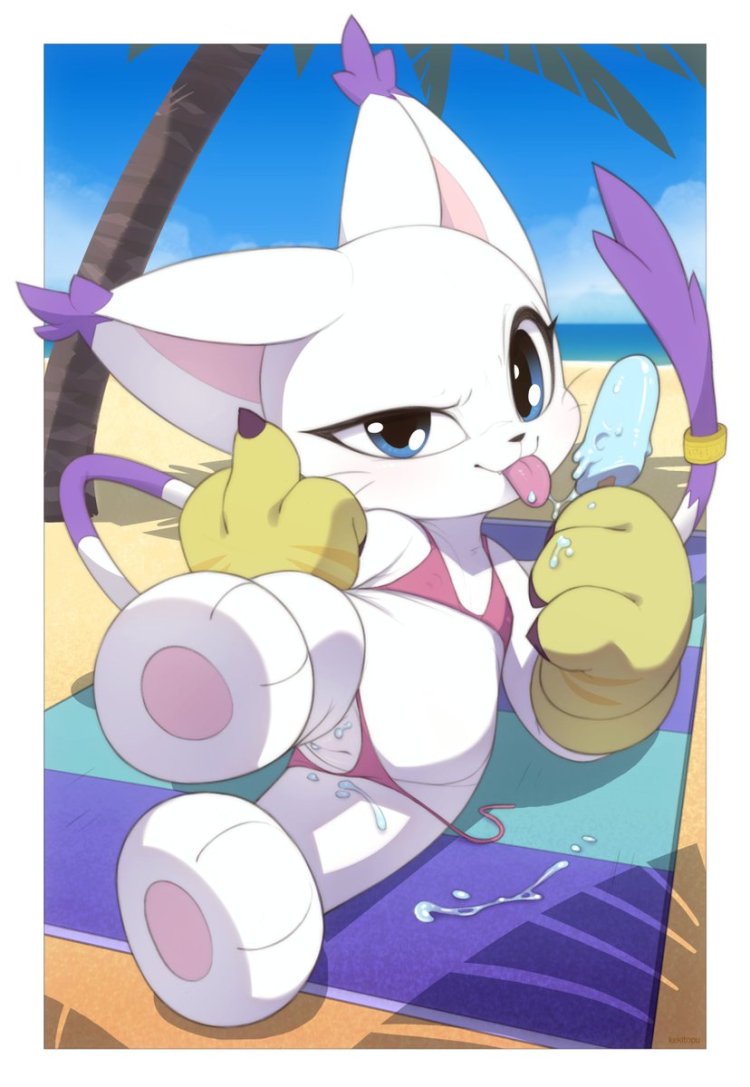 "Pussybun - Lotion Cat 18+" by Kekitopu from Gumroad Kemono