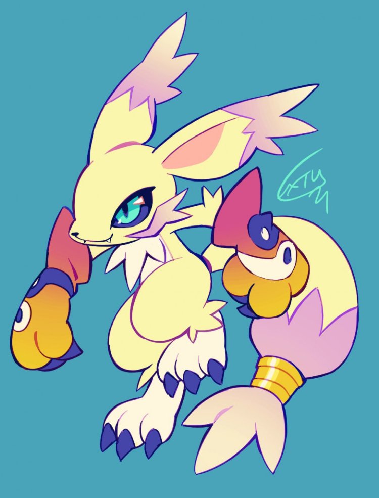 Renamon Kiss