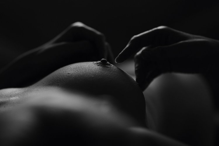 Erotic black white