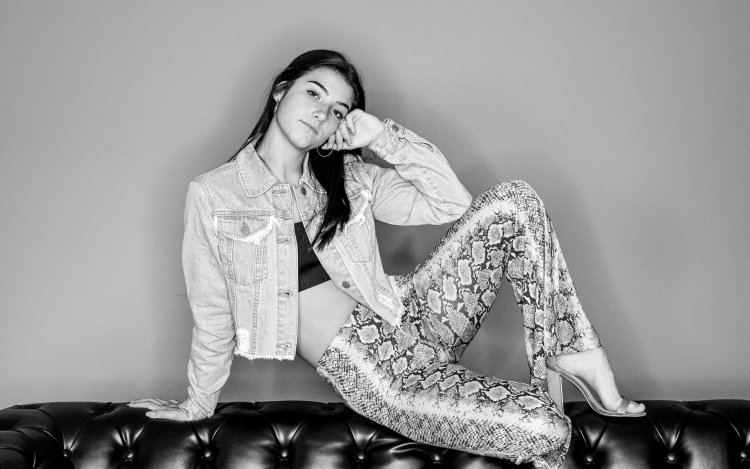 Charlie Damelio in a swimsuit