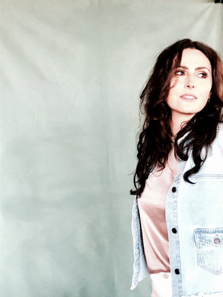 Sharon den Adele in a swimsuit