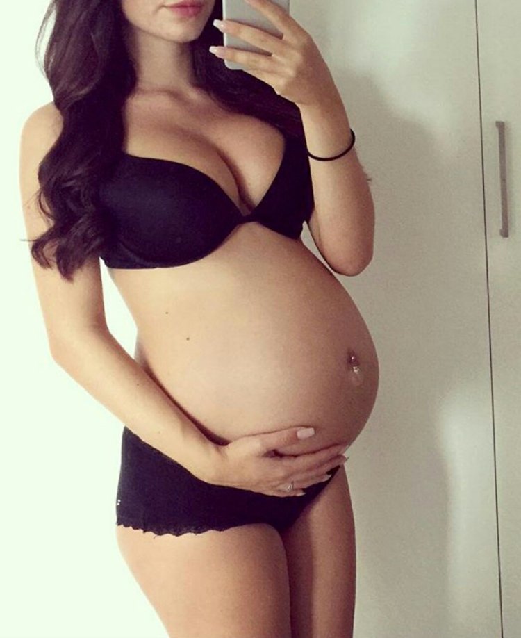 Ekaterina Krarup Andersen Pregnant