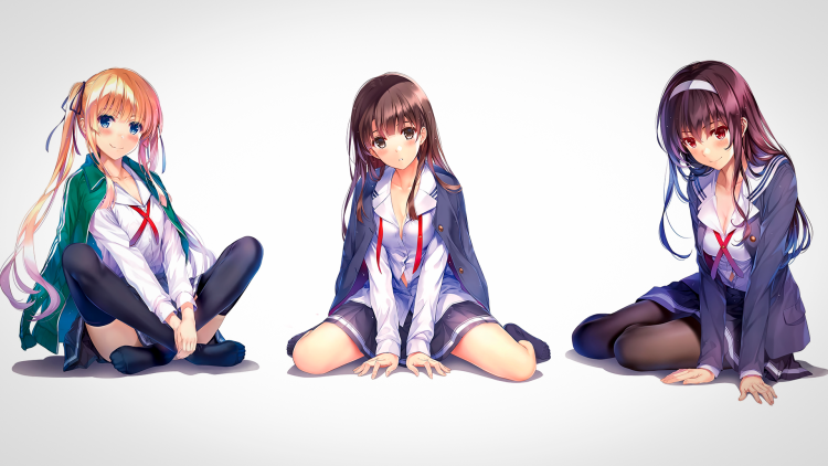 Kasumigaoka Uthaha and Eriy Yuri Yuri