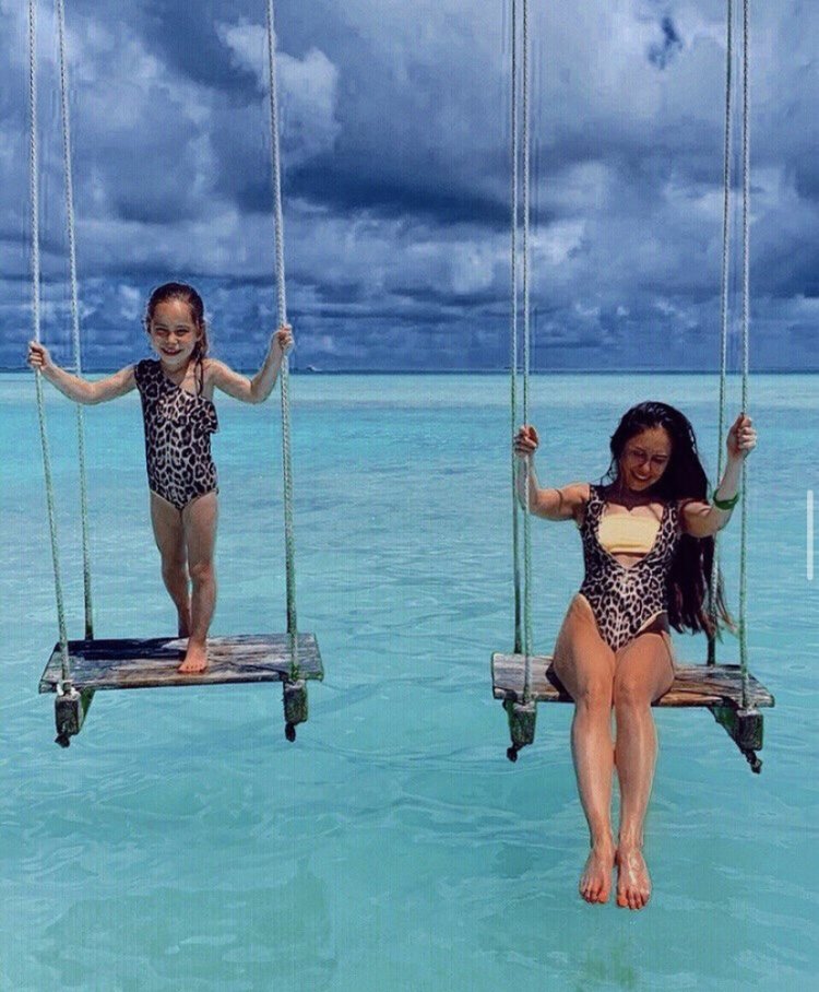 Orin Julie a swimsuit