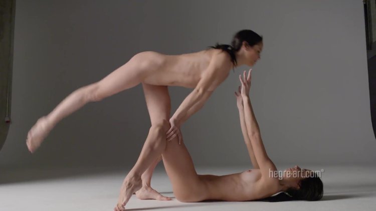 Naked ballet with partners