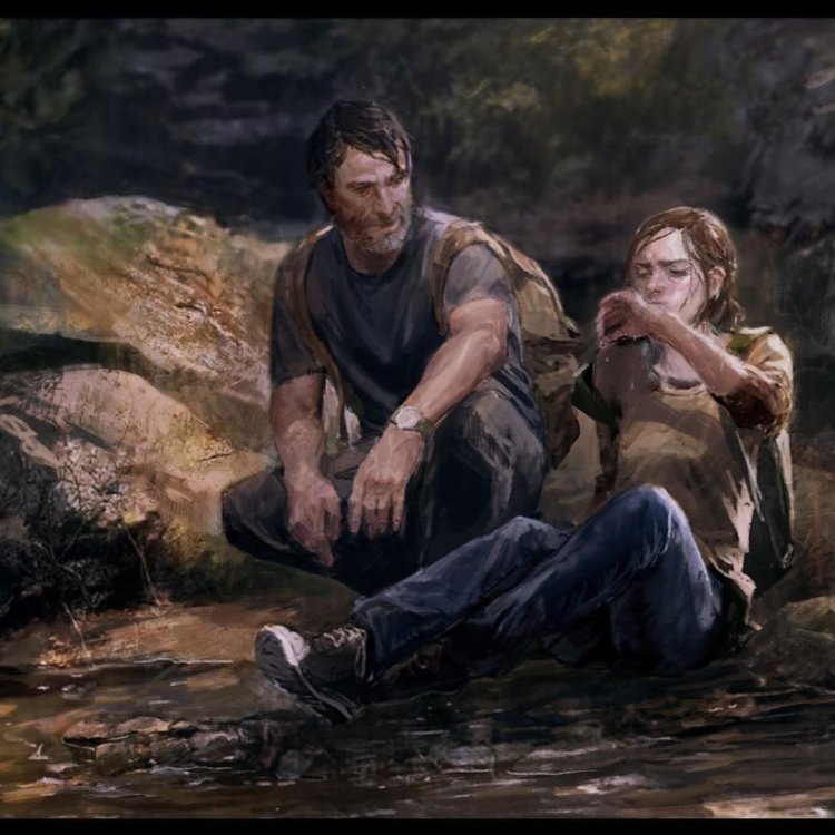 The Last of US 2 Ellie and Dina Kiss