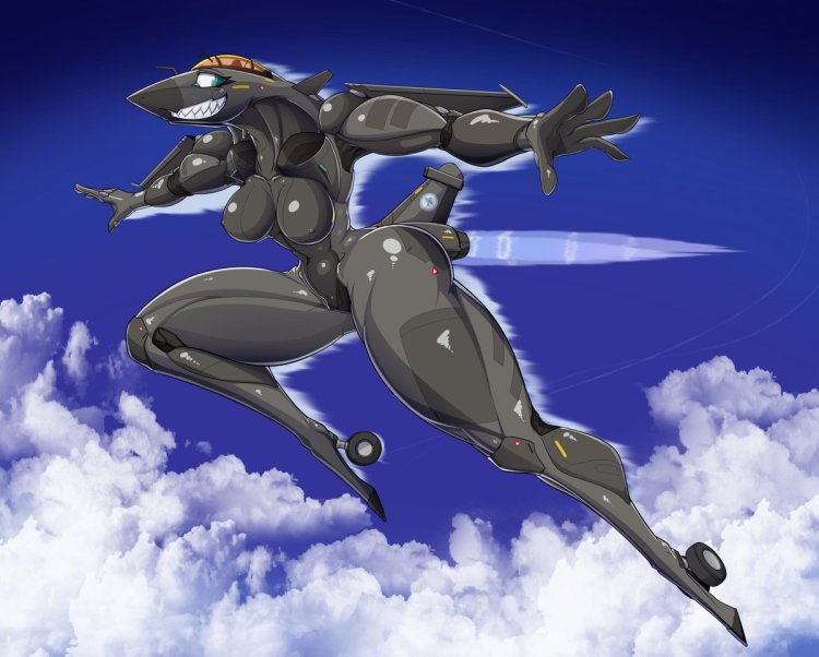 Aeromorph Aircraft Futanari