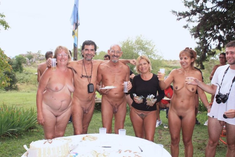 Naked family celebrations