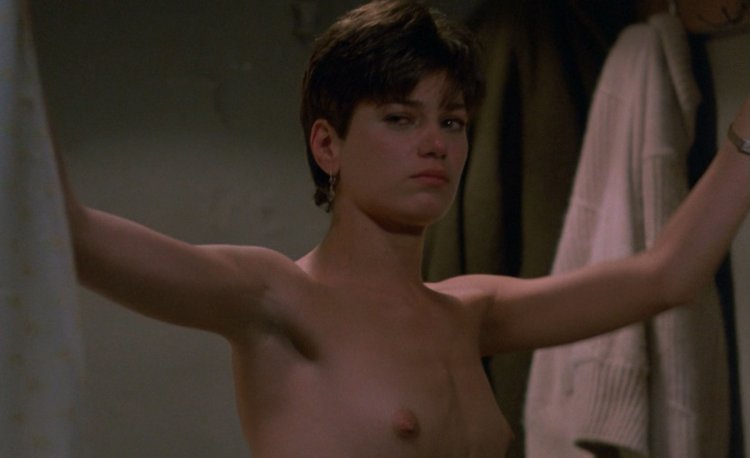 Linda Fiorentino in a swimsuit