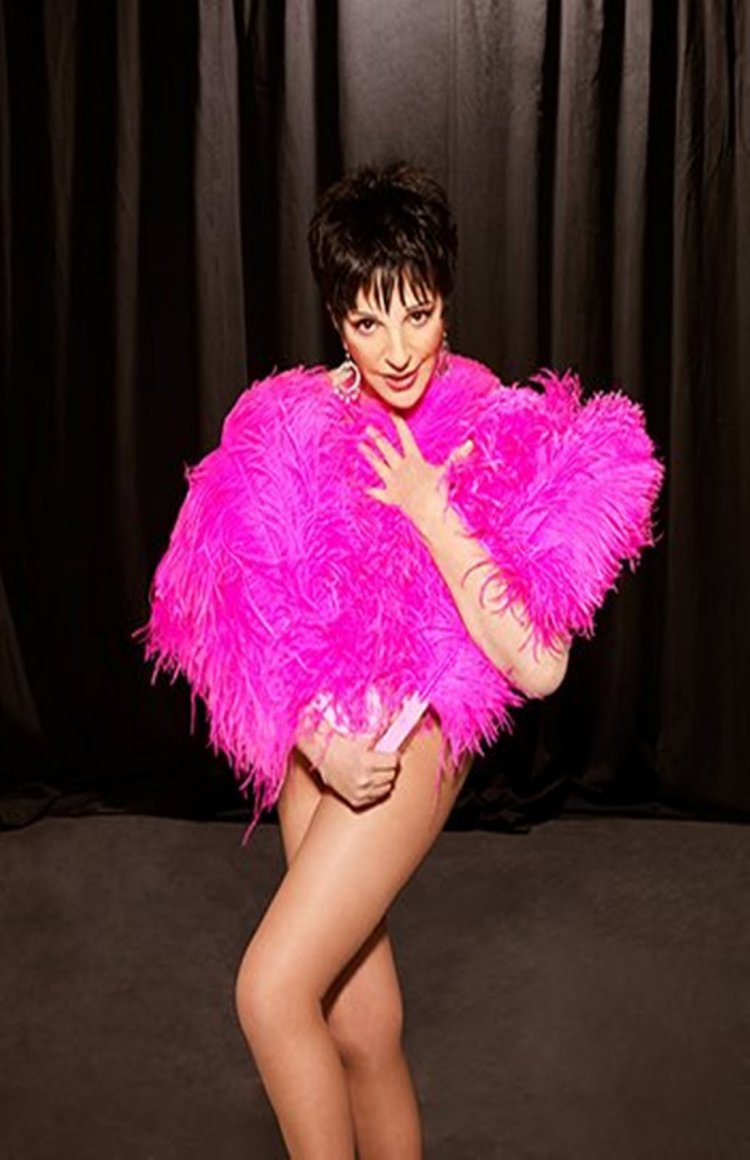 Lisa Minelli in pantyhose