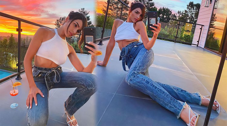 Olivia Kalpo Naked to the boobs